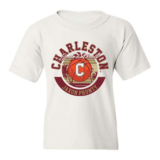 Charleston - NCAA Men's Basketball : Jaxon Prunty - Classic Fashion Shersey Youth T-Shirt-0