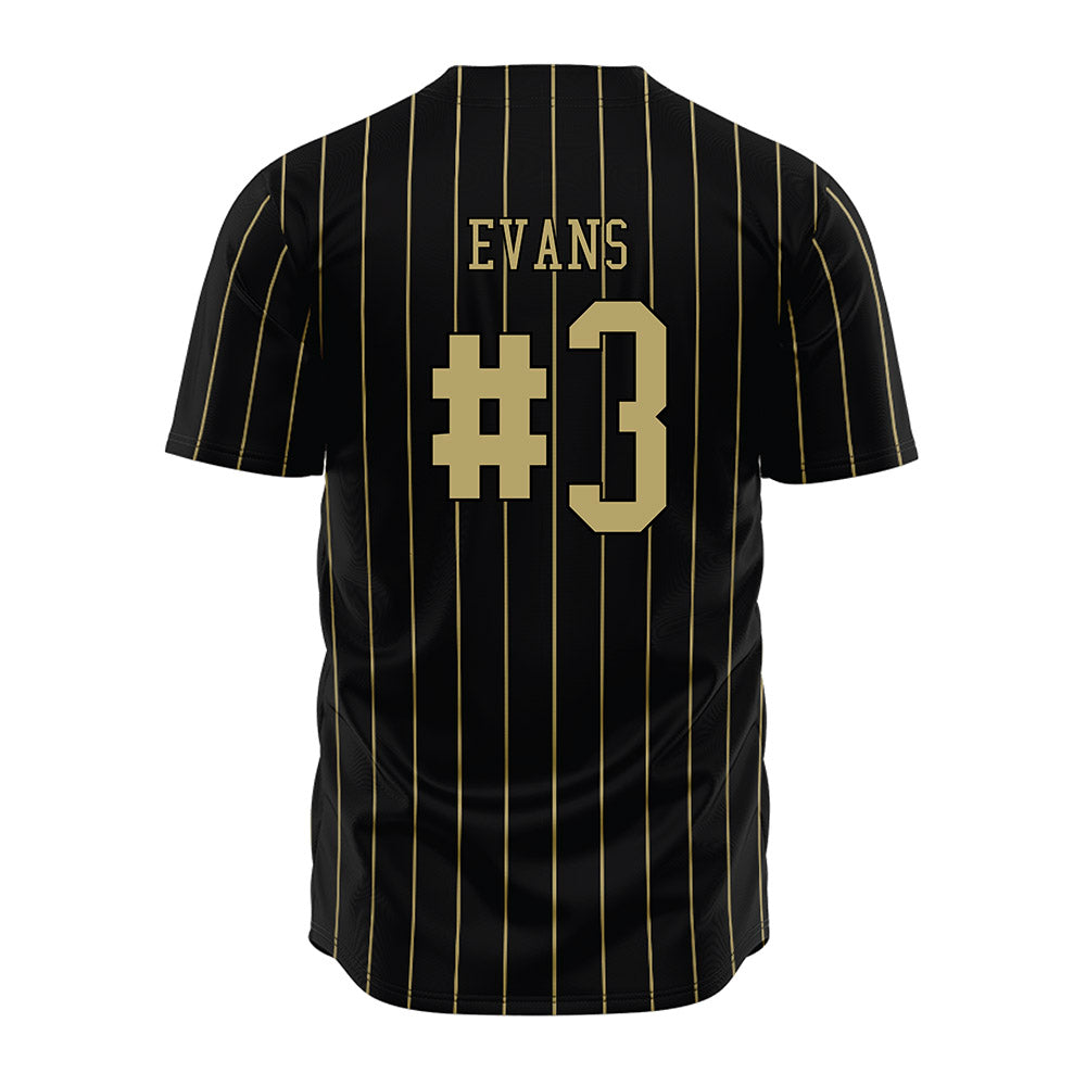Central Florida - NCAA Softball : Aubrey Evans - Black Jersey-1