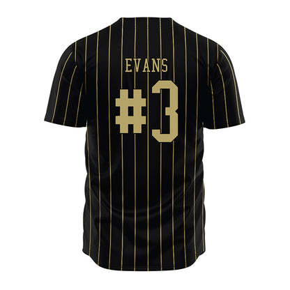 Central Florida - NCAA Softball : Aubrey Evans - Black Jersey-1