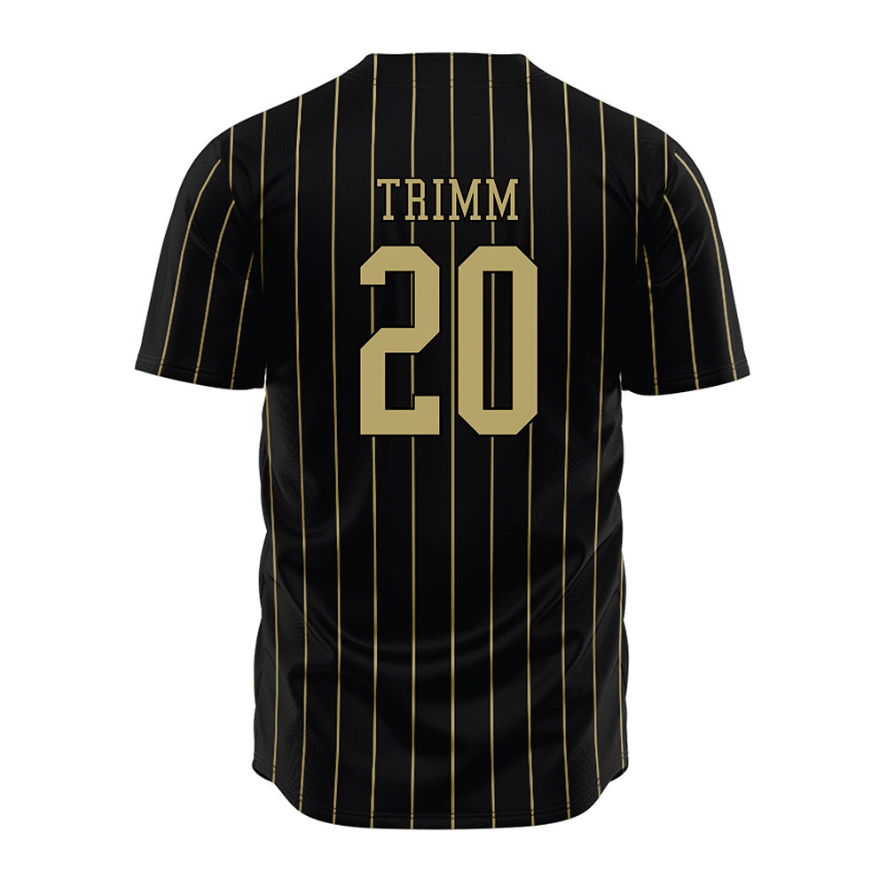 Central Florida - NCAA Softball : Kendall Trimm - Black Jersey-1