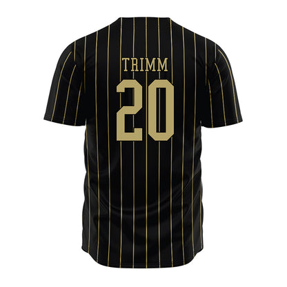 Central Florida - NCAA Softball : Kendall Trimm - Black Jersey-1