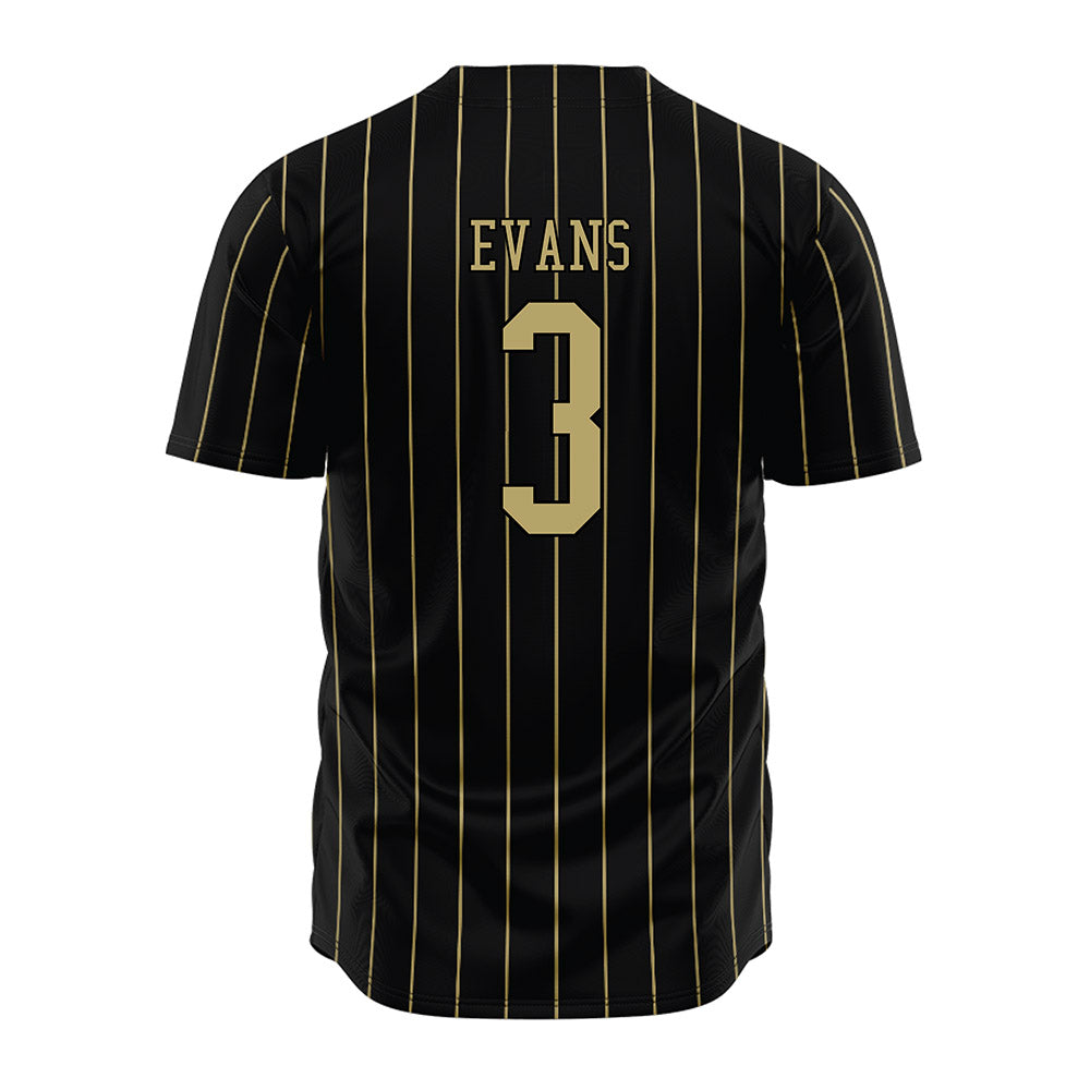 Central Florida - NCAA Softball : Aubrey Evans - Black Jersey-1