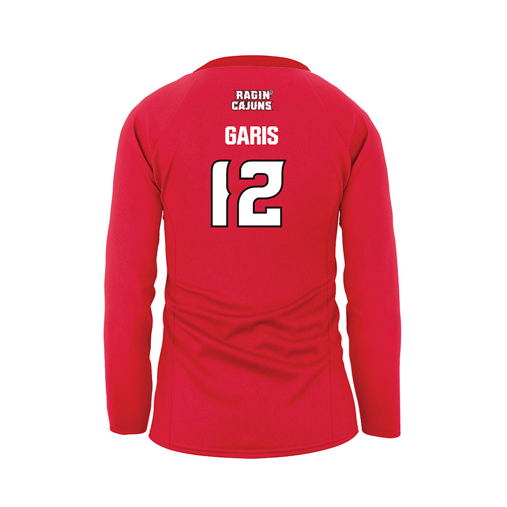 Louisiana - NCAA Women's Volleyball : Ryleigh Garis - Red Volleyball Jersey-1