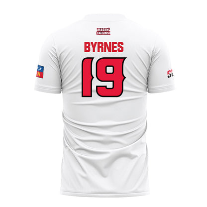 Louisiana - NCAA Women's Soccer : Sydney Byrnes - White Soccer Jersey-1