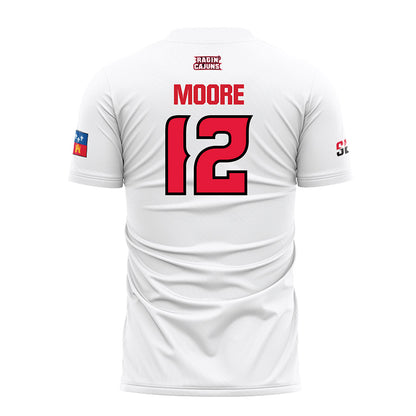 Louisiana - NCAA Women's Soccer : Sophia Moore - White Soccer Jersey-1
