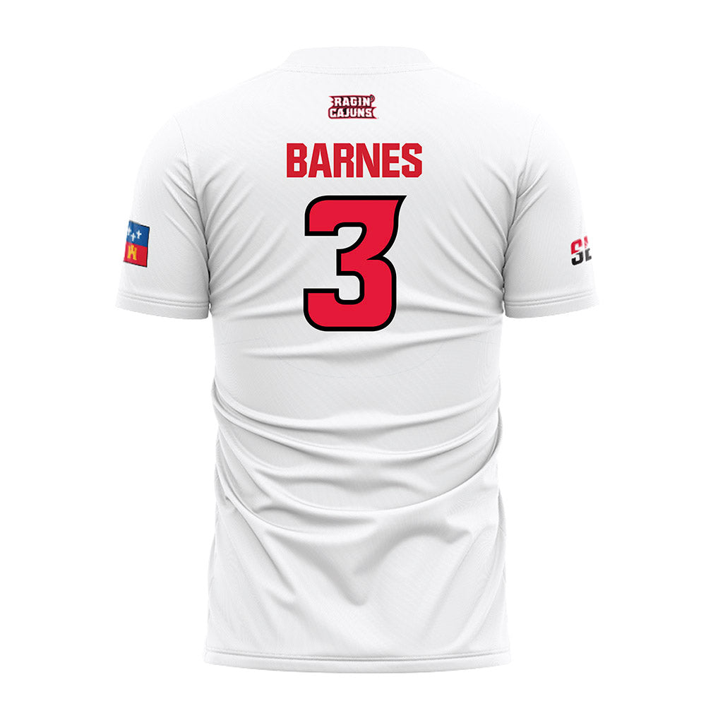 Louisiana - NCAA Women's Soccer : Denver Barnes - White Soccer Jersey-1