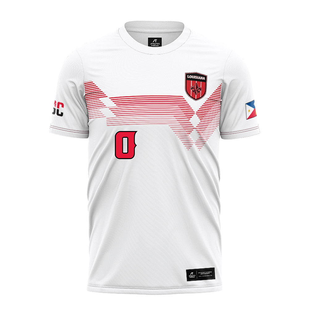 Louisiana - NCAA Women's Soccer : Natalie Mayes - Soccer Jersey