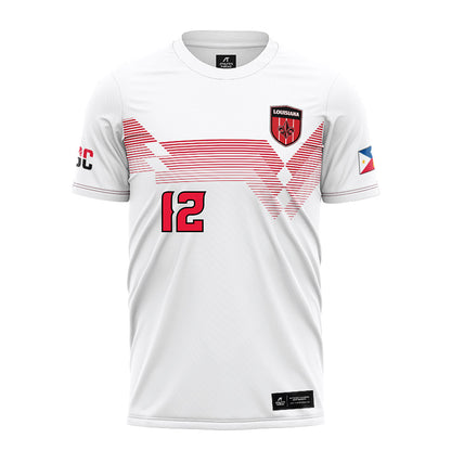 Louisiana - NCAA Women's Soccer : Sophia Moore - White Soccer Jersey-0
