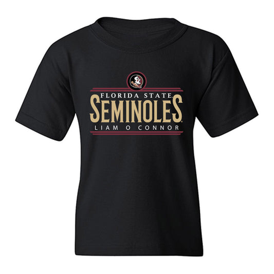 FSU - NCAA Men's Swimming & Diving : Liam O Connor - Classic Fashion Shersey Youth T-Shirt-0