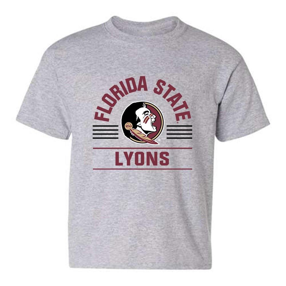 FSU - NCAA Men's Tennis : Justin Lyons - Classic Fashion Shersey Youth T-Shirt