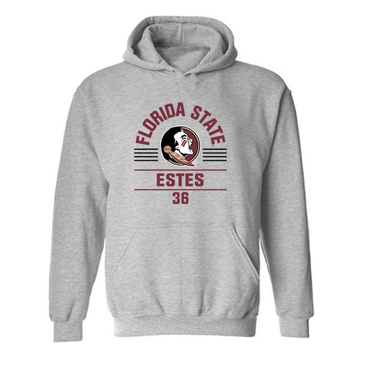 FSU - NCAA Baseball : Jace Estes - Classic Fashion Shersey Hooded Sweatshirt