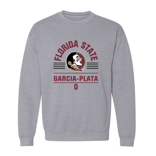 FSU - NCAA Men's Basketball : Maximo Garcia-Plata - Classic Fashion Shersey Crewneck Sweatshirt-0