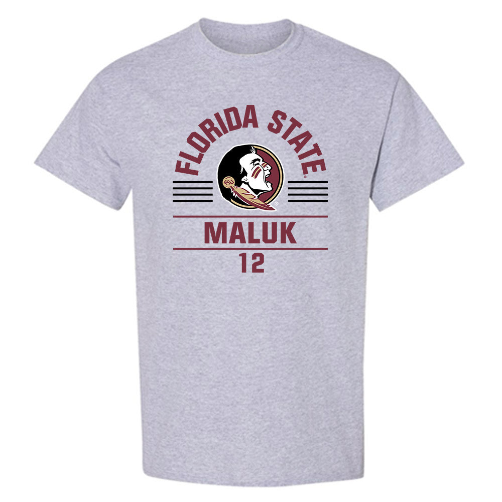 FSU - NCAA Men's Basketball : Alier Maluk - Classic Fashion Shersey T-Shirt-0