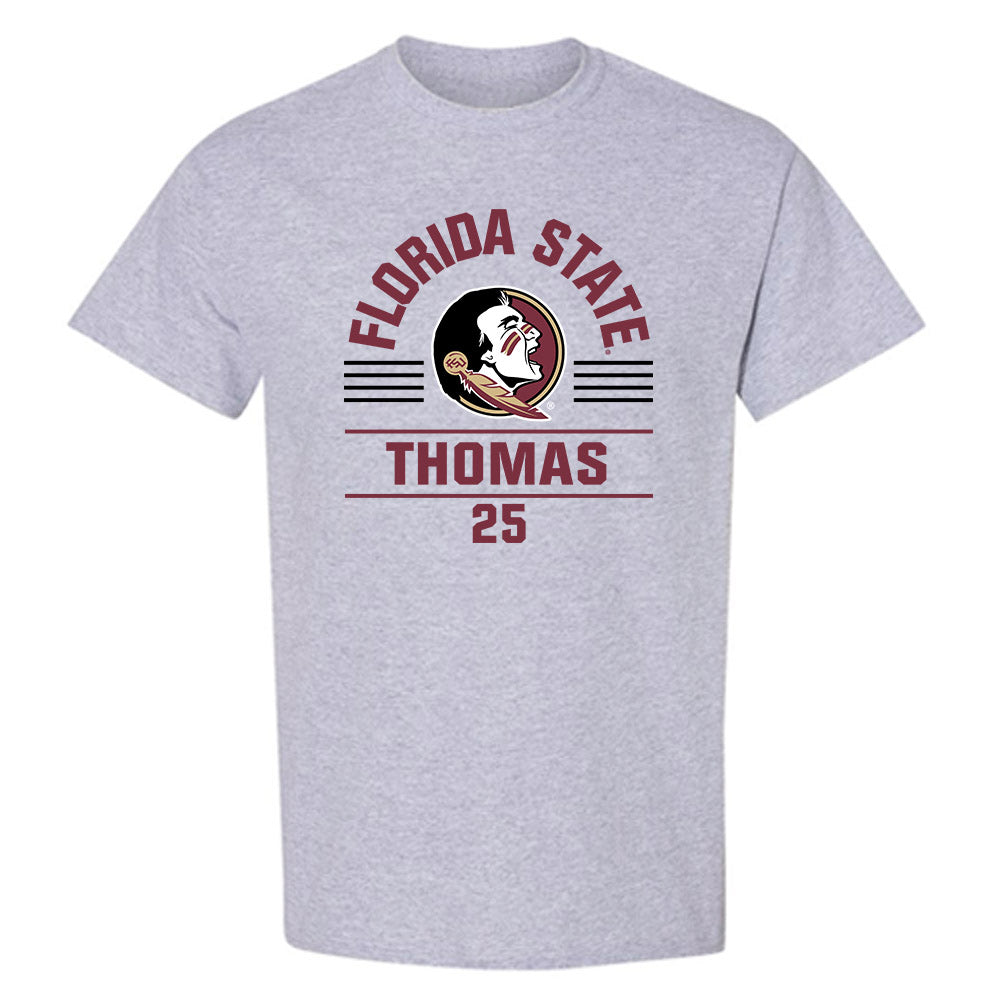 FSU - NCAA Men's Basketball : Justin Thomas - Classic Fashion Shersey T-Shirt-0