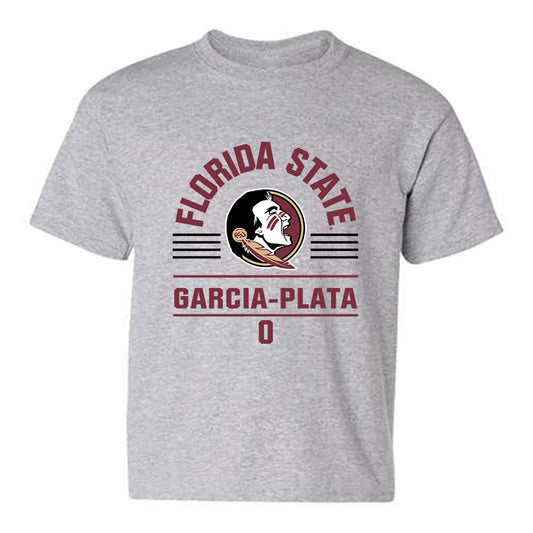 FSU - NCAA Men's Basketball : Maximo Garcia-Plata - Classic Fashion Shersey Youth T-Shirt-0