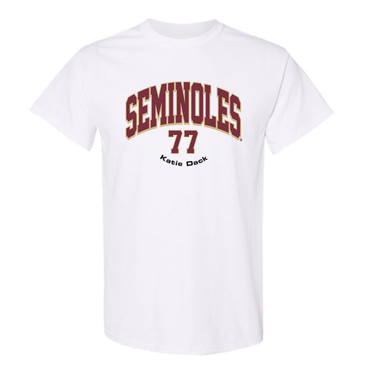 FSU - NCAA Softball : Katie Dack - Classic Fashion Shersey T-Shirt-0