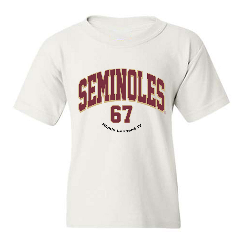 FSU - NCAA Football : Richie Leonard IV - Classic Fashion Shersey Youth T-Shirt-0