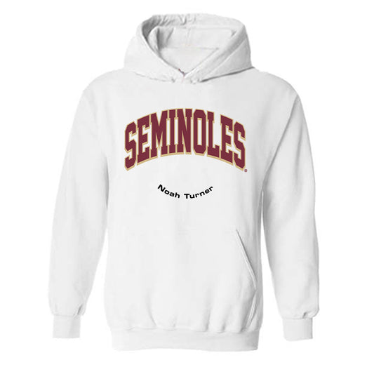 FSU - NCAA Men's Swimming & Diving : Noah Turner - Classic Fashion Shersey Hooded Sweatshirt-0