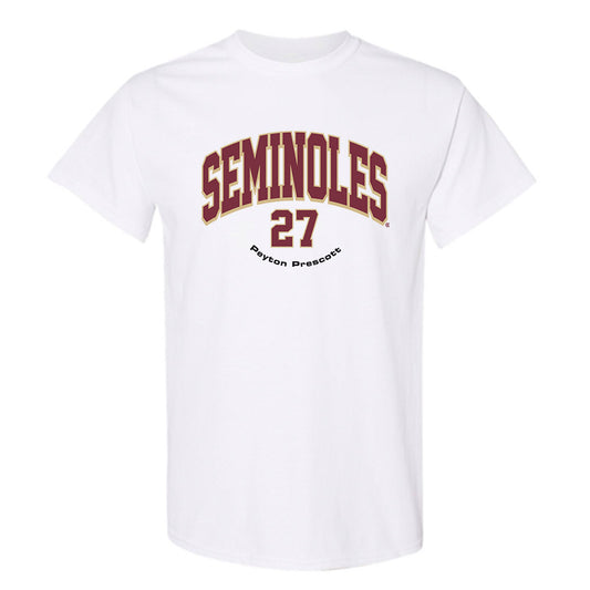 FSU - NCAA Baseball : Peyton Prescott - Classic Fashion Shersey T-Shirt-0