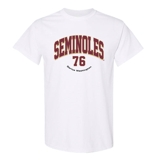 FSU - NCAA Football : Darius Washington - Classic Fashion Shersey T-Shirt-0