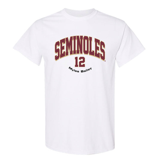 FSU - NCAA Baseball : Myles Bailey - Classic Fashion Shersey T-Shirt-0