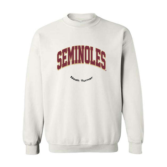 FSU - NCAA Men's Swimming & Diving : Noah Turner - Classic Fashion Shersey Crewneck Sweatshirt-0