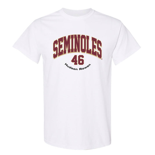 FSU - NCAA Baseball : Hudson Rowan - Classic Fashion Shersey T-Shirt-0