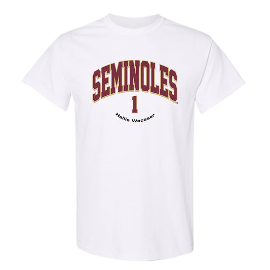 FSU - NCAA Softball : Hallie Wacaser - Classic Fashion Shersey T-Shirt-0