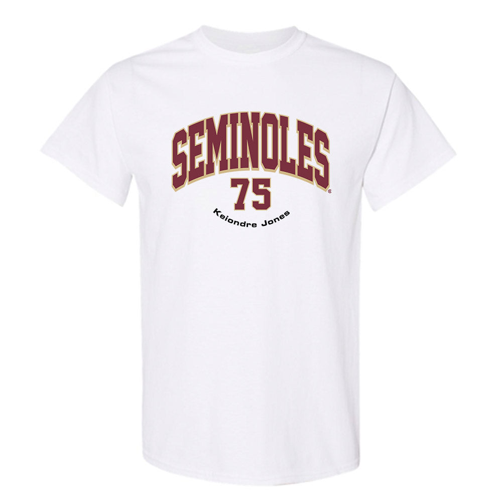 FSU - NCAA Football : Keiondre Jones - Classic Fashion Shersey T-Shirt-0