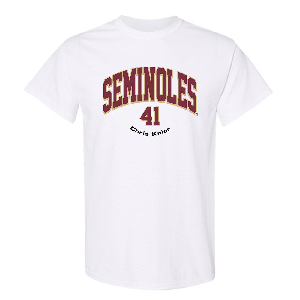 FSU - NCAA Baseball : Chris Knier - Classic Fashion Shersey T-Shirt-0