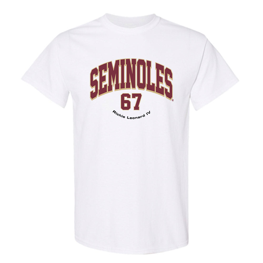 FSU - NCAA Football : Richie Leonard IV - Classic Fashion Shersey T-Shirt-0