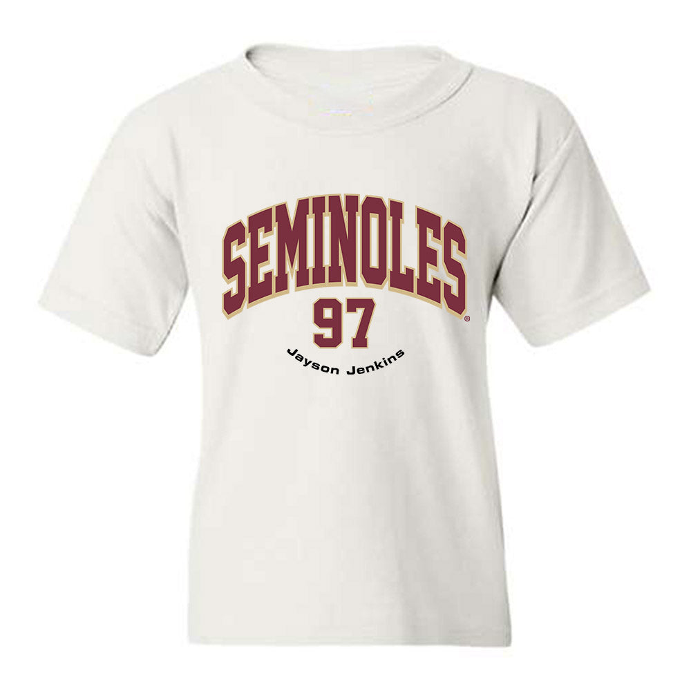 FSU - NCAA Football : Jayson Jenkins - Classic Fashion Shersey Youth T-Shirt-0
