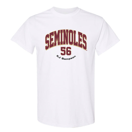 FSU - NCAA Football : KJ Sampson - Classic Fashion Shersey T-Shirt-0