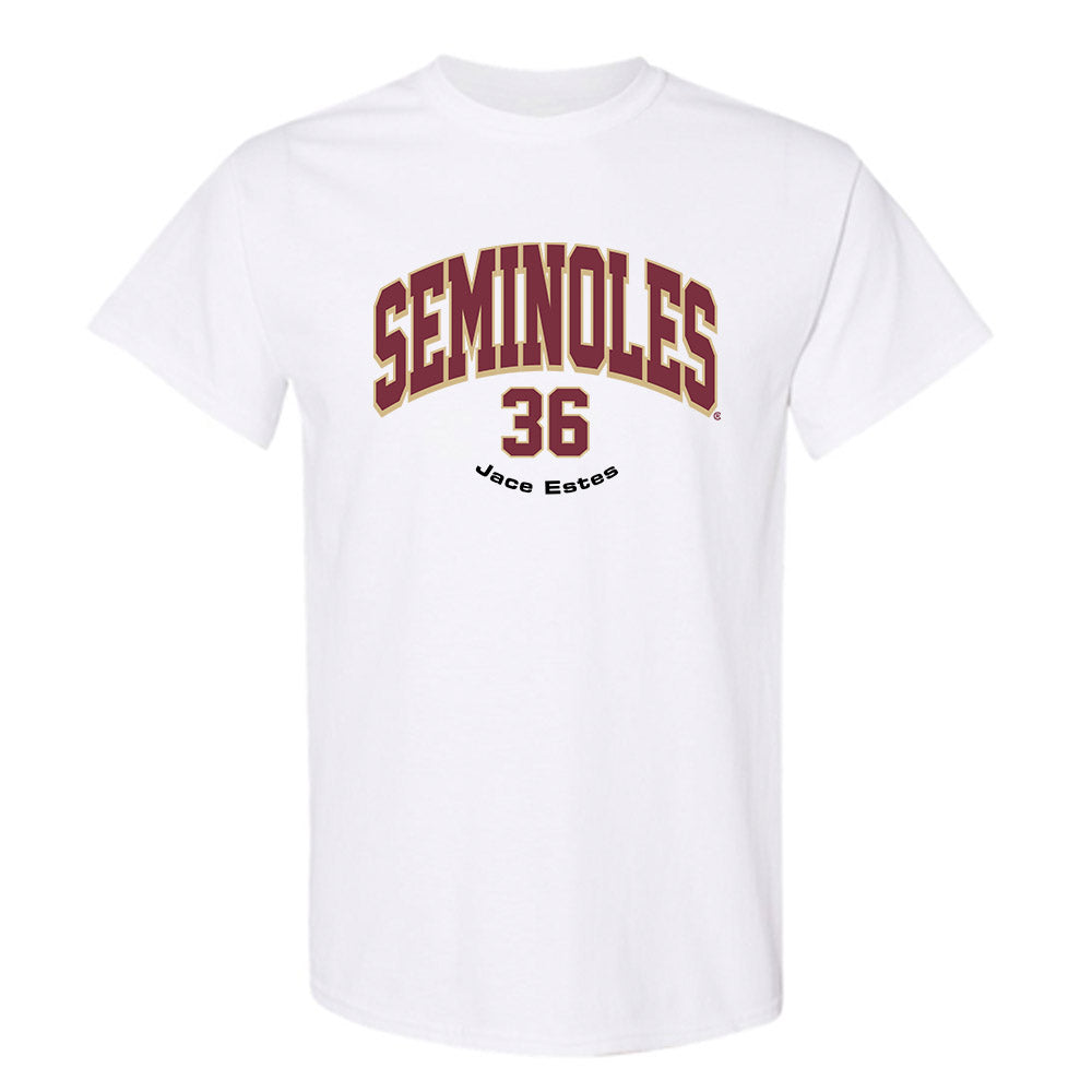 FSU - NCAA Baseball : Jace Estes - Classic Fashion Shersey T-Shirt-0