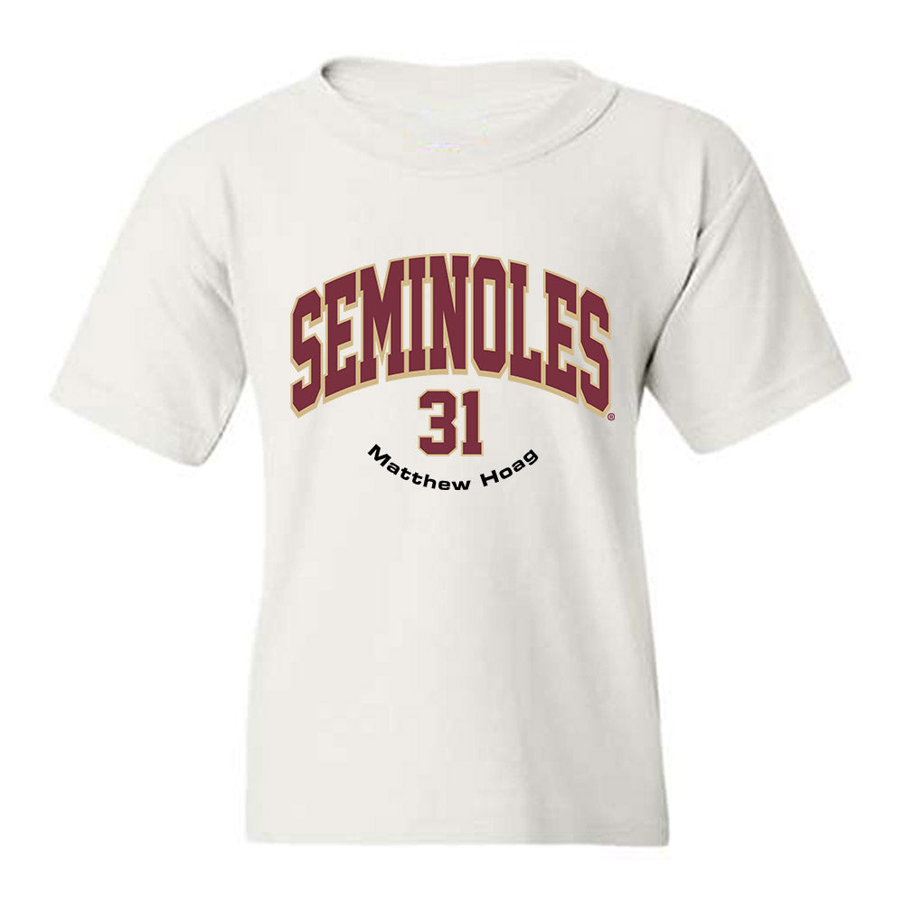 FSU - NCAA Baseball : Matthew Hoag - Classic Fashion Shersey Youth T-Shirt-0