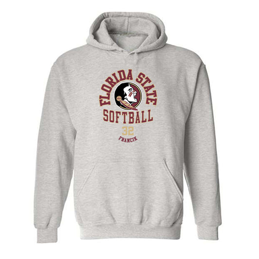 FSU - NCAA Softball : Jasmine Francik - Classic Fashion Shersey Hooded Sweatshirt