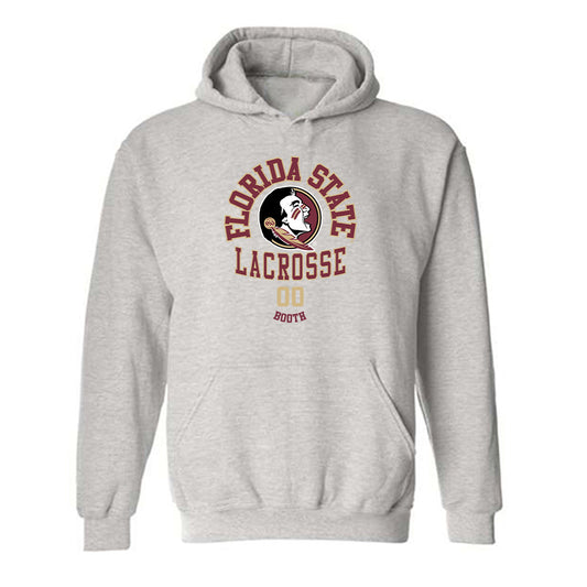 FSU - NCAA Women's Lacrosse : Hadley Booth - Classic Fashion Shersey Hooded Sweatshirt-0