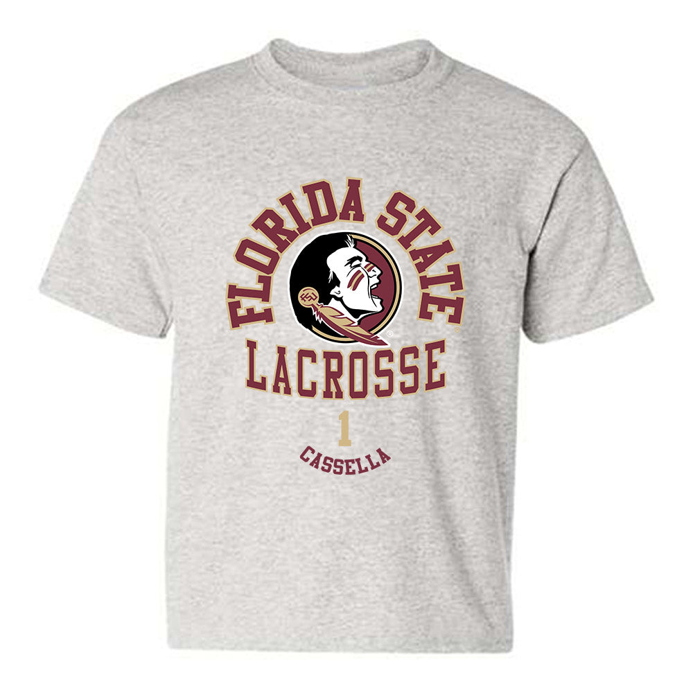 FSU - NCAA Women's Lacrosse : Sienna Cassella - Classic Fashion Shersey Youth T-Shirt-0