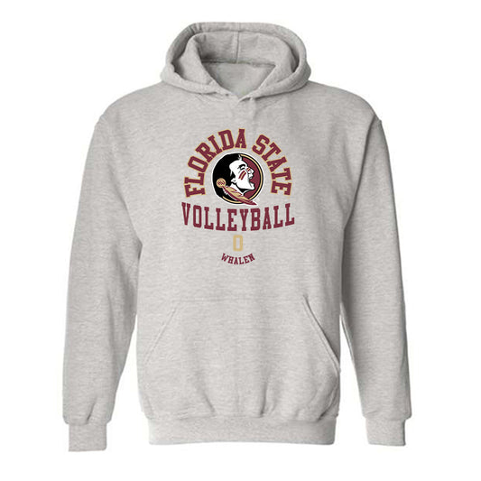 FSU - NCAA Women's Volleyball : Payton Whalen - Classic Fashion Shersey Hooded Sweatshirt-0