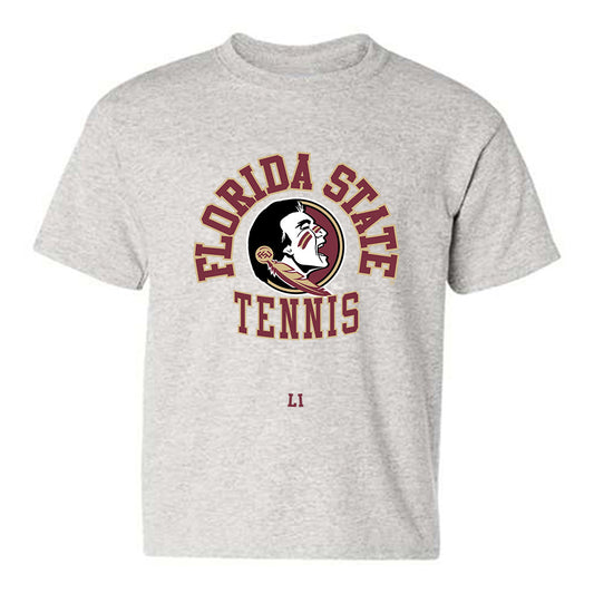FSU - NCAA Women's Tennis : Tina Li - Classic Fashion Shersey Youth T-Shirt-0