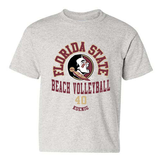 FSU - NCAA Beach Volleyball : Audrey Koenig - Classic Fashion Shersey Youth T-Shirt-0