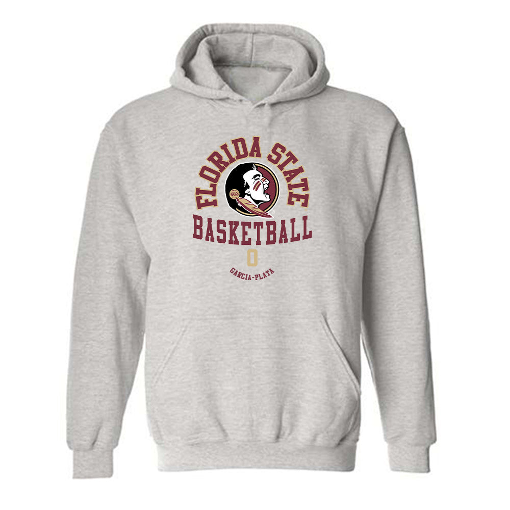 FSU - NCAA Men's Basketball : Maximo Garcia-Plata - Classic Fashion Shersey Hooded Sweatshirt-0