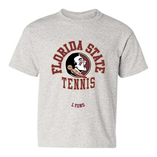 FSU - NCAA Men's Tennis : Justin Lyons - Classic Fashion Shersey Youth T-Shirt