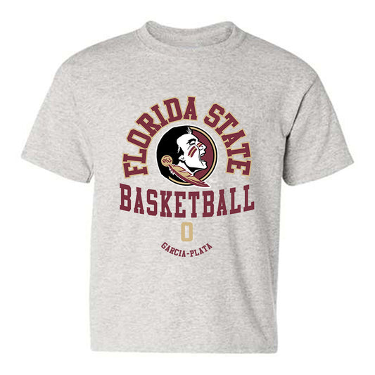 FSU - NCAA Men's Basketball : Maximo Garcia-Plata - Classic Fashion Shersey Youth T-Shirt-0
