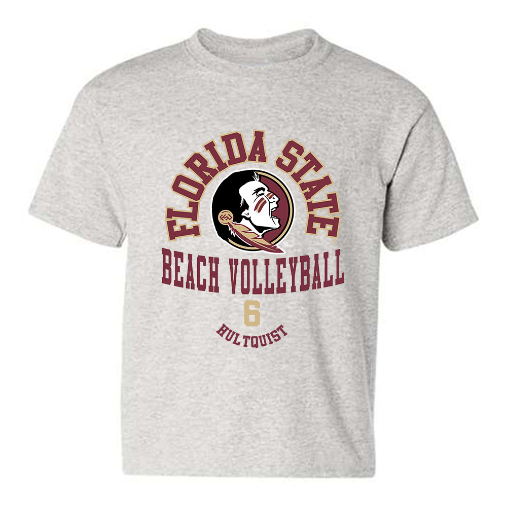 FSU - NCAA Beach Volleyball : Kenzie Hultquist - Classic Fashion Shersey Youth T-Shirt-0