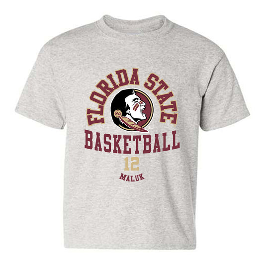 FSU - NCAA Men's Basketball : Alier Maluk - Classic Fashion Shersey Youth T-Shirt-0