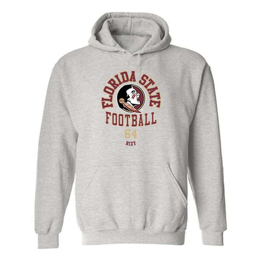 FSU - NCAA Football : Jacob Rizy - Classic Fashion Shersey Hooded Sweatshirt-0