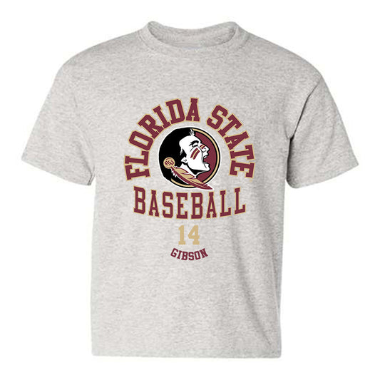 FSU - NCAA Baseball : BJ Gibson - Classic Fashion Shersey Youth T-Shirt-0