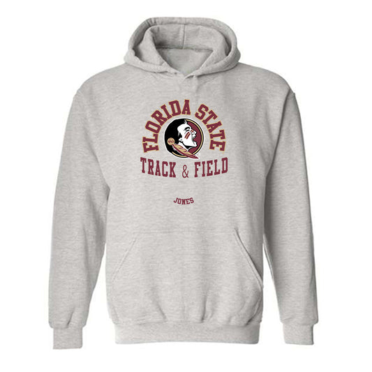 FSU - NCAA Women's Track & Field : Azharia Jones - Classic Fashion Shersey Hooded Sweatshirt-0