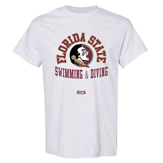 FSU - NCAA Men's Swimming & Diving : Andrew Rich - Classic Fashion Shersey T-Shirt